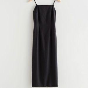 Strappy Fitted Midi Dress